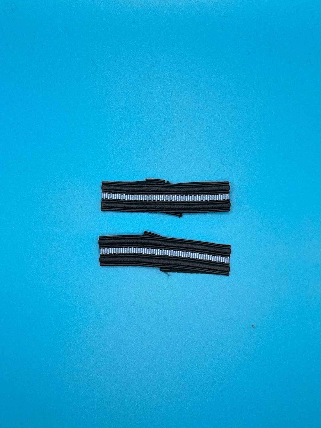 RAF Royal Air Force Flying Officer (Fg Off) Rank Slides (Pair)
