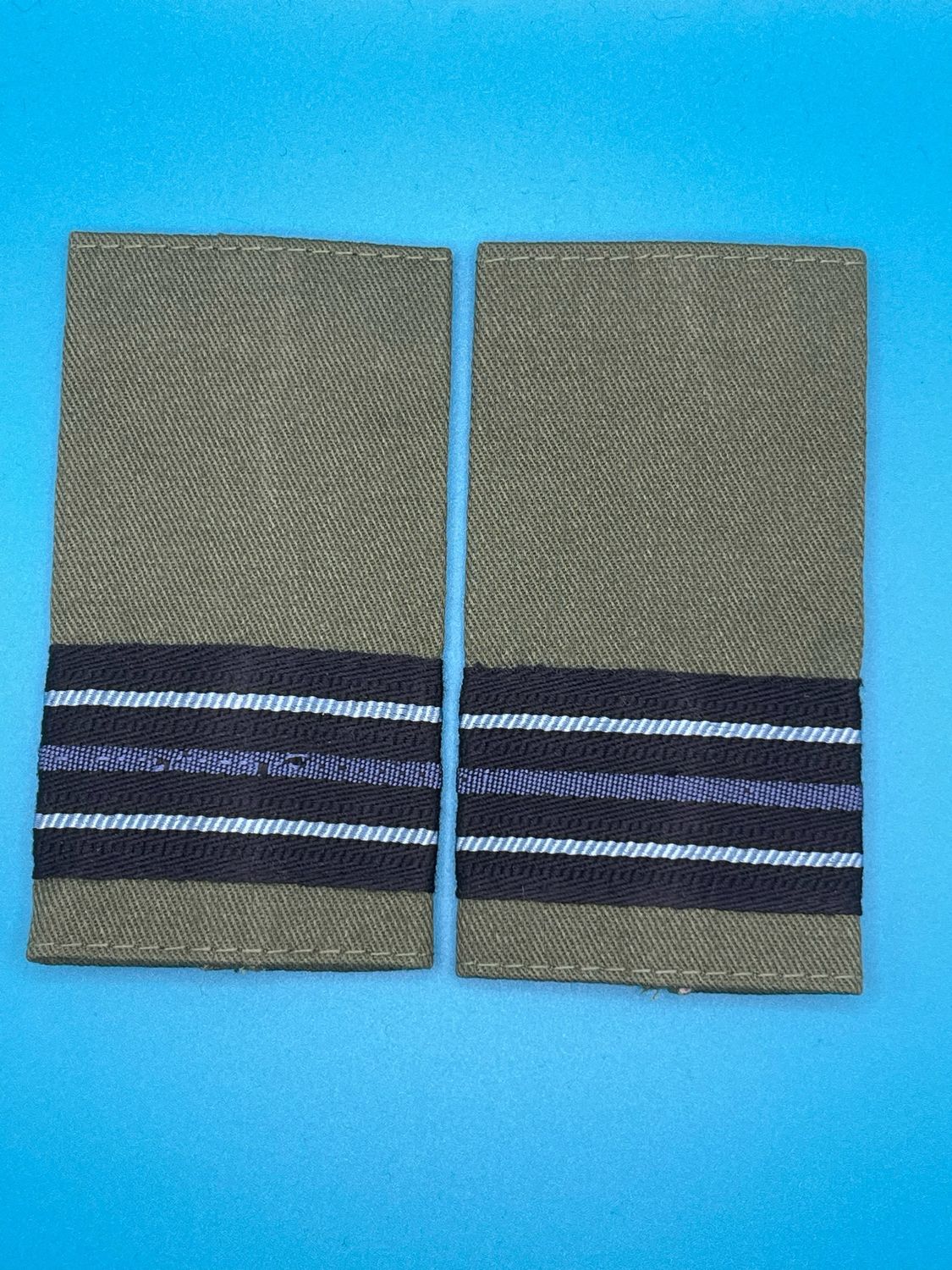 OG RAF Royal Air Force Flight Lieutenant (Flt Lt) Rank Slides (Pair)