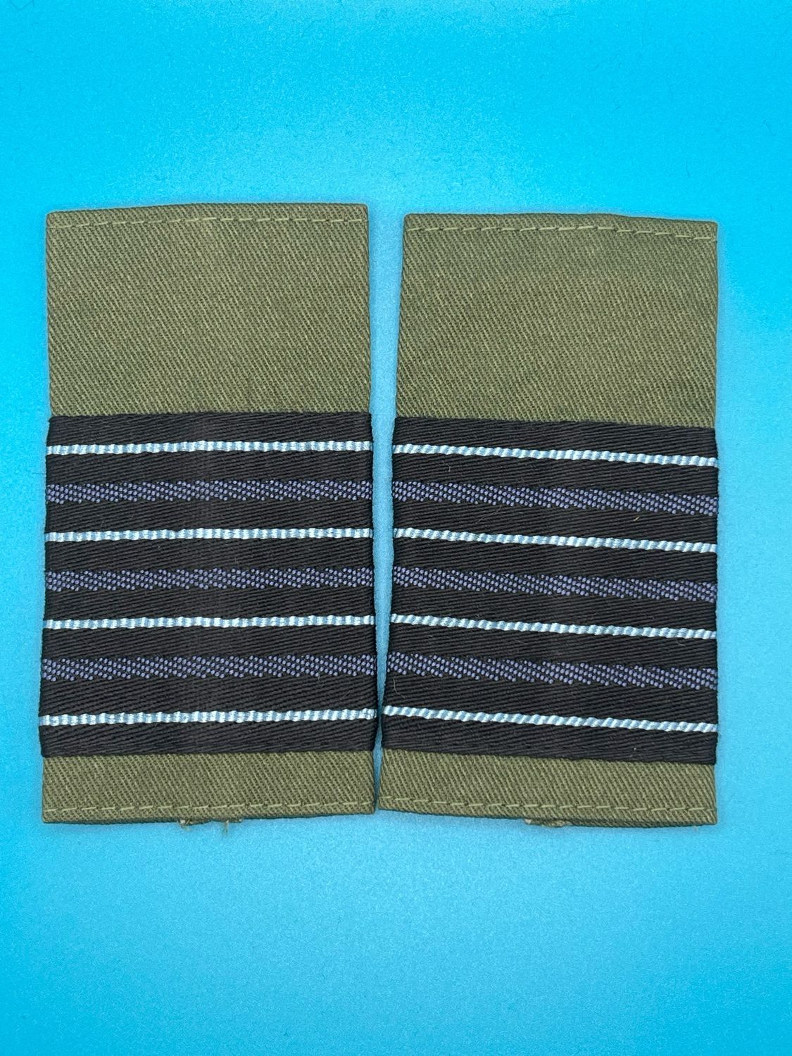 OG RAF Royal Air Force Group Captain (Gp Capt) Rank Slides (Pair)
