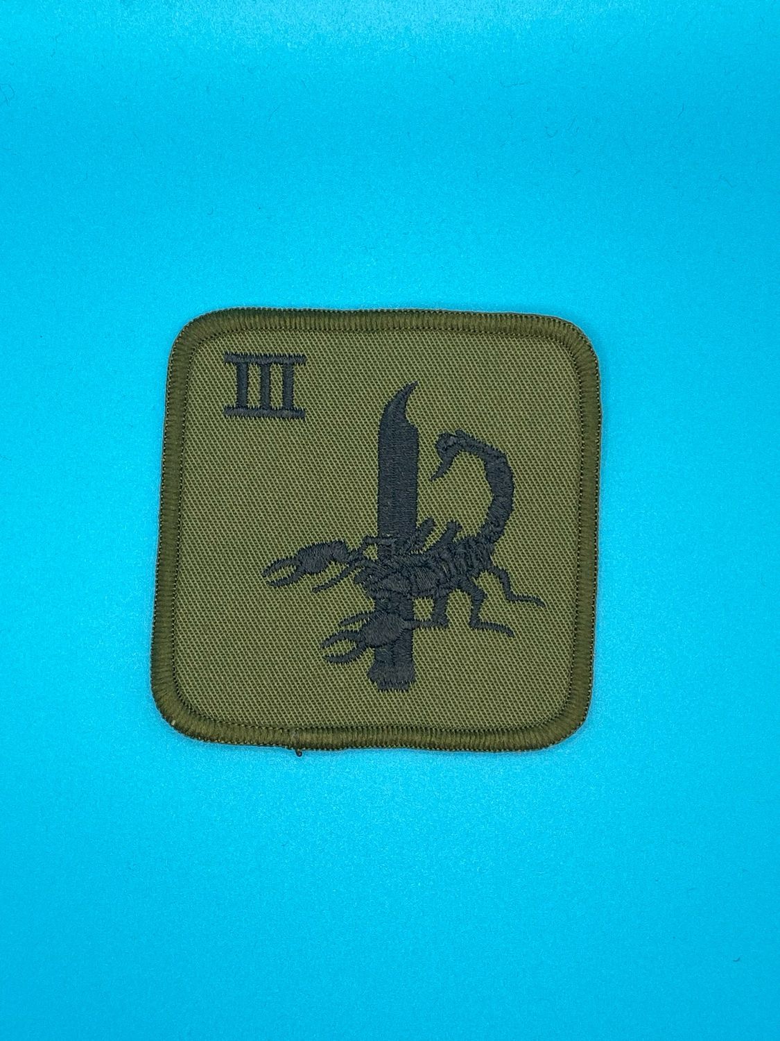 RAF Regiment Patch - 3 Squadron Patch Scorpion