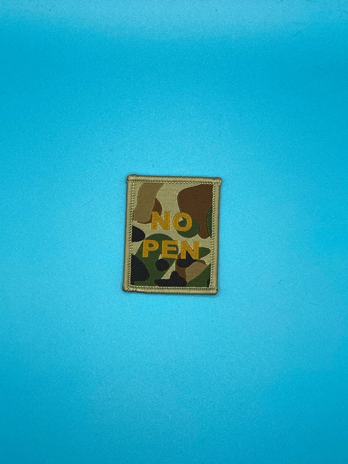 NOPEN No Penicillin Patch - Gold on MTP Sew On