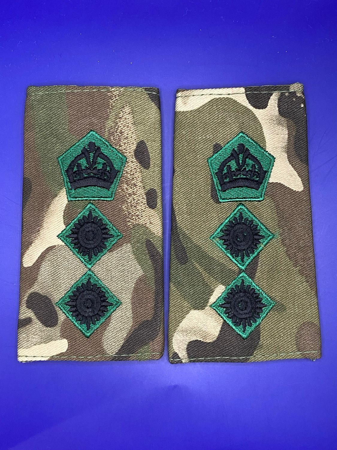 CIIIR MTP Rank Slides - Pair - RIFLES - Col Colonel