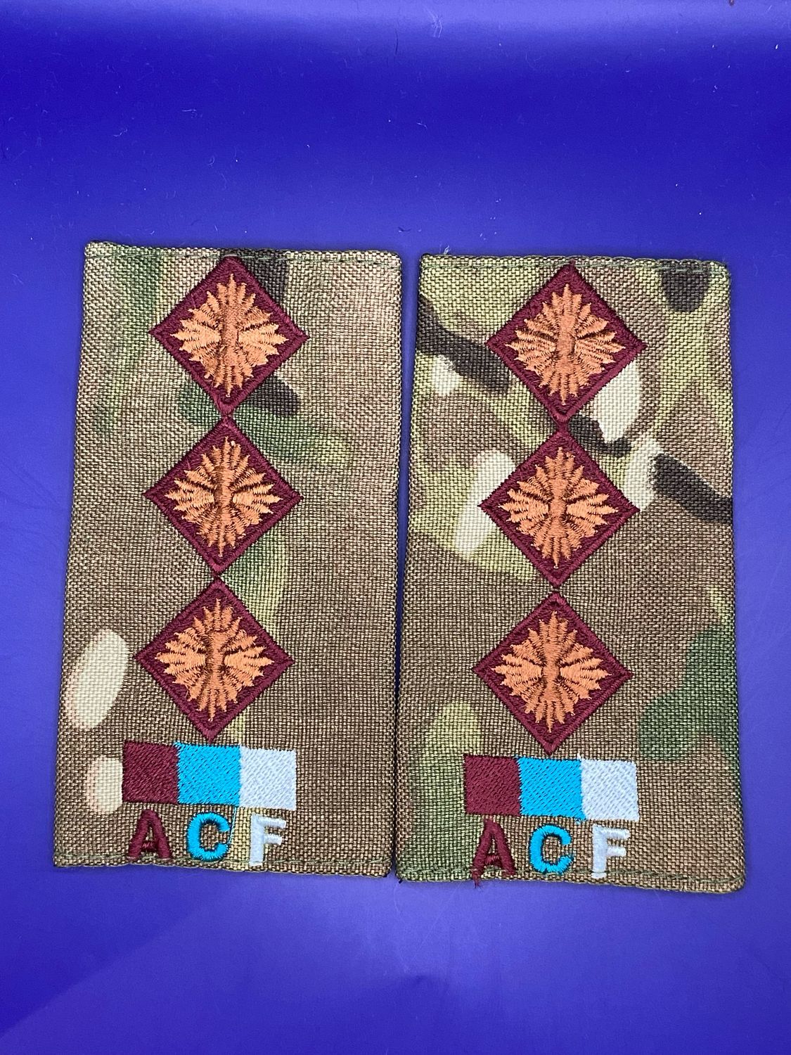 ACF CIIIR Royal Army Medical Service MTP Captain Capt Rank Slides RAMS New Medic