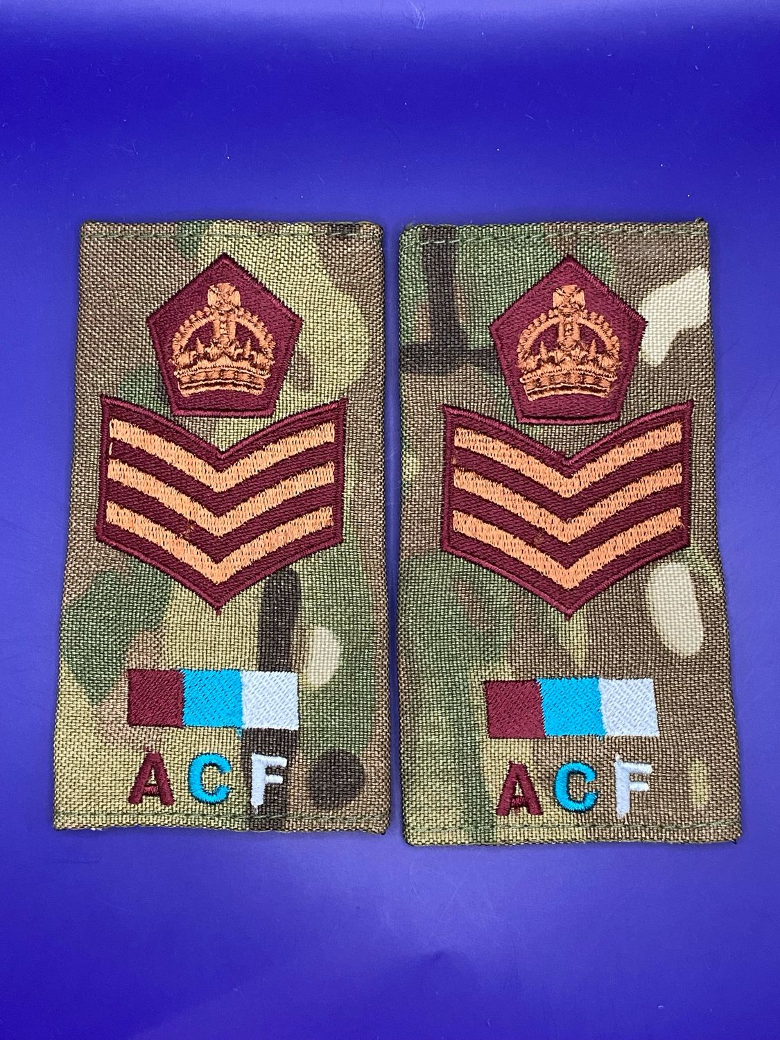 ACF CIIIR Royal Army Medical Service MTP Staff Sergeant SSI SSgt Rank Slides RAMS New Medic