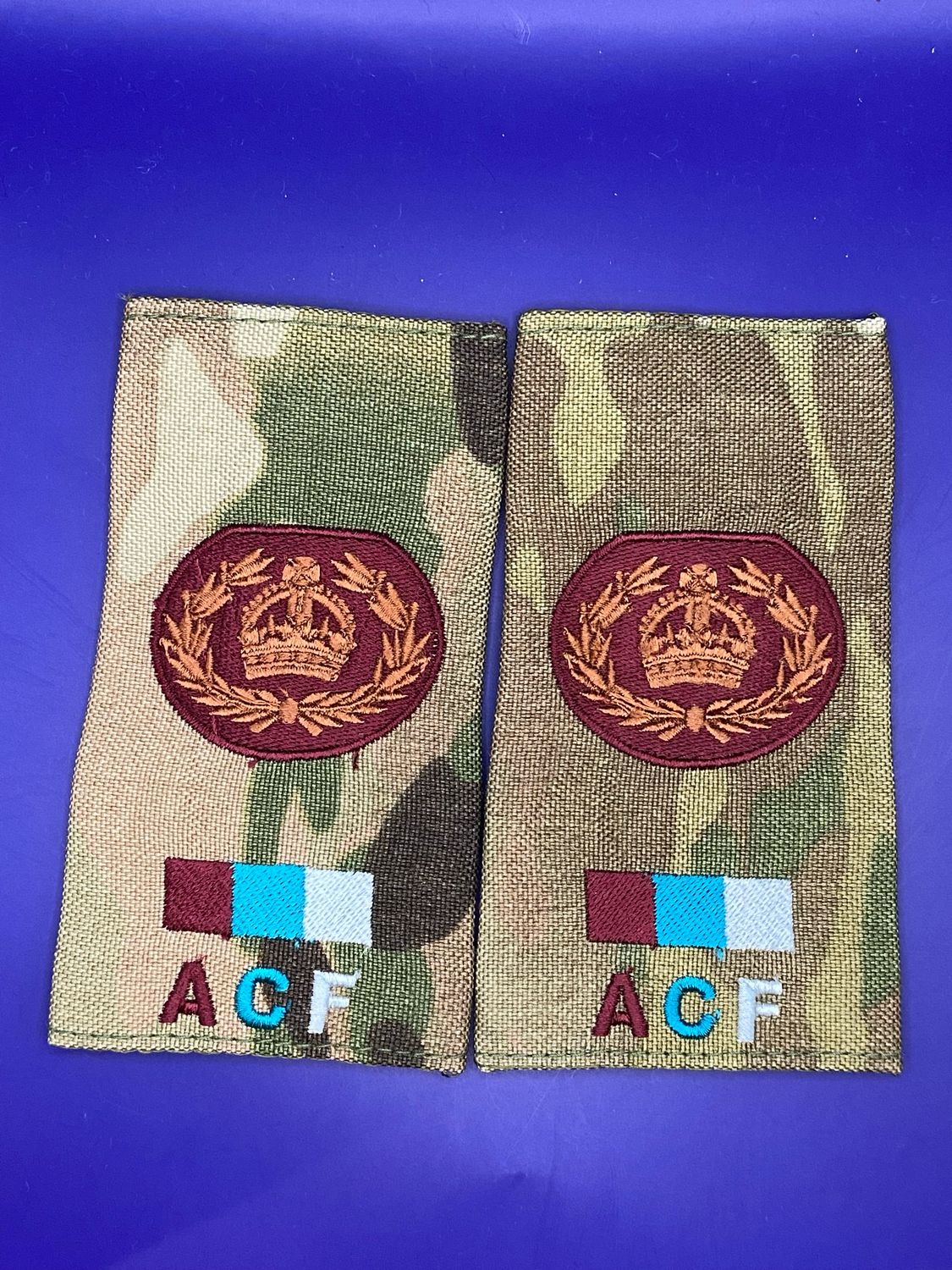 ACF CIIIR Royal Army Medical Service MTP WO2 RQMS SQMS Rank Slides RAMS New Medic