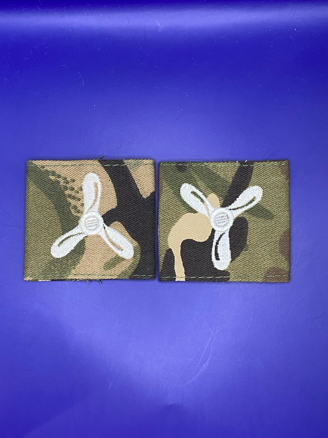 MTP RAF Royal Air Force Air Specialist Class 1 (AS1) (SAC) Rank Slides (Pair)