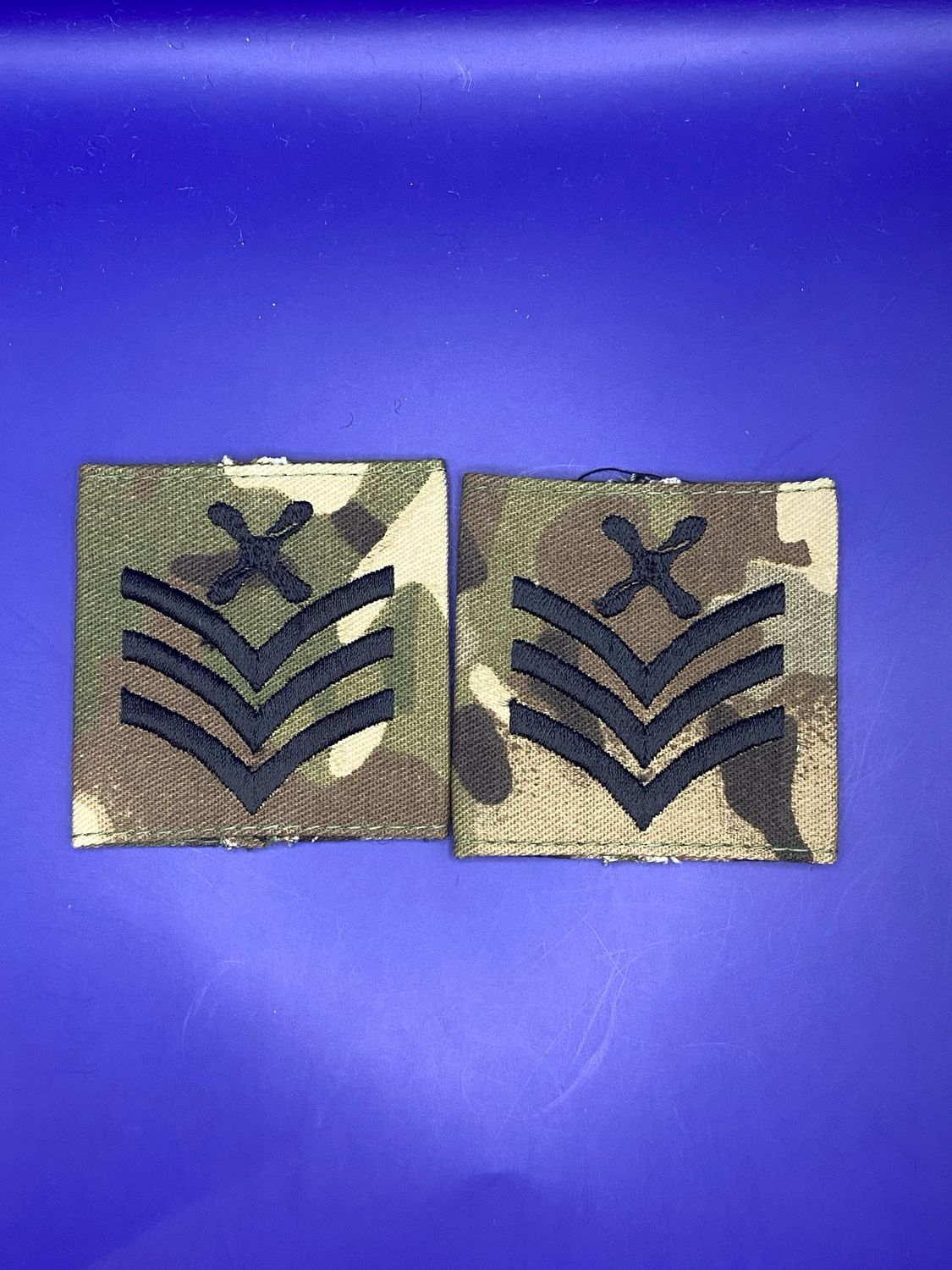 MTP RAF Royal Air Force Chief Technician (Chf Tech) Rank Slides (Pair)