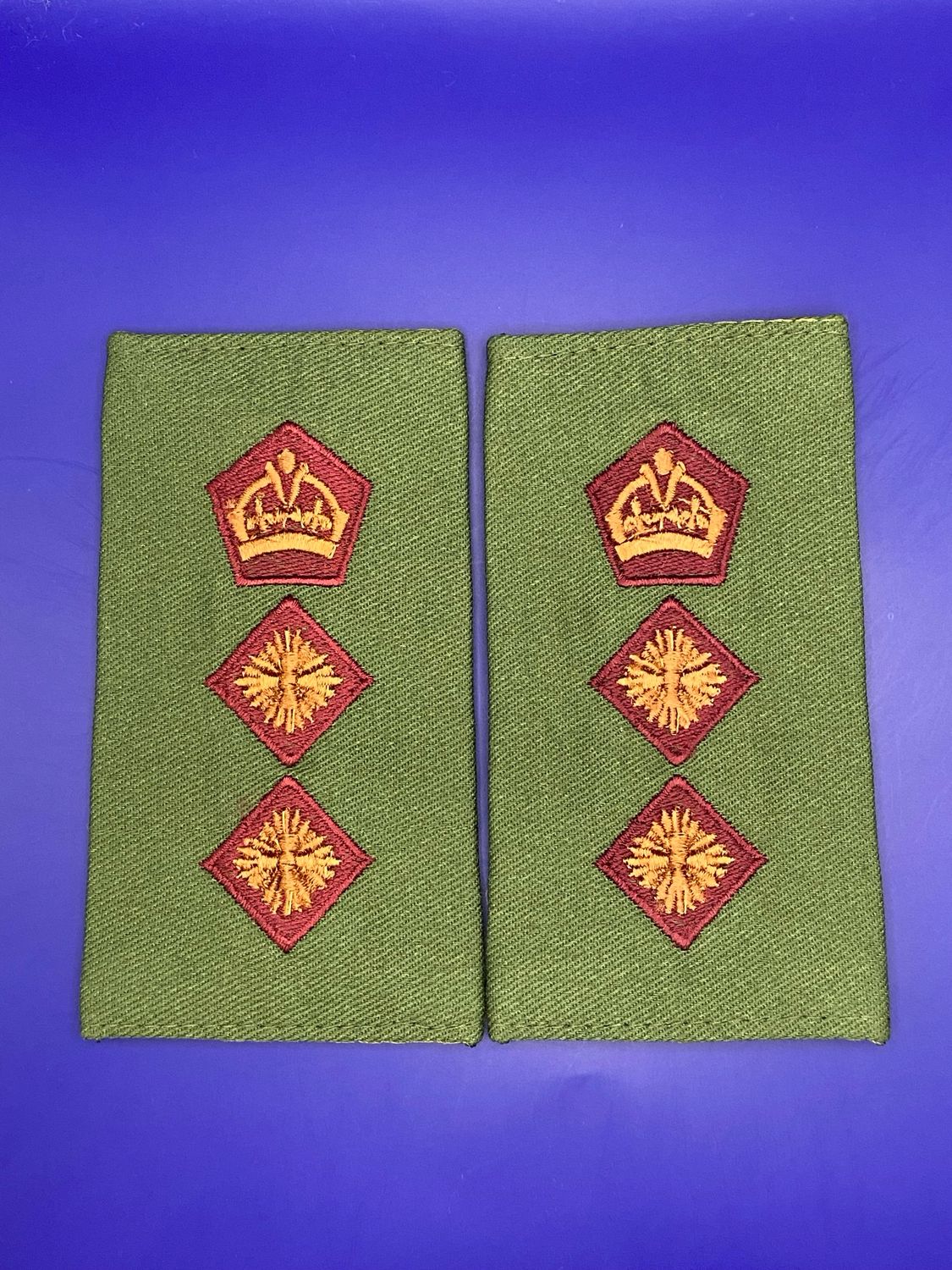 Royal Army Medical Service OG Colonel Col Rank Slides RAMS New Medic