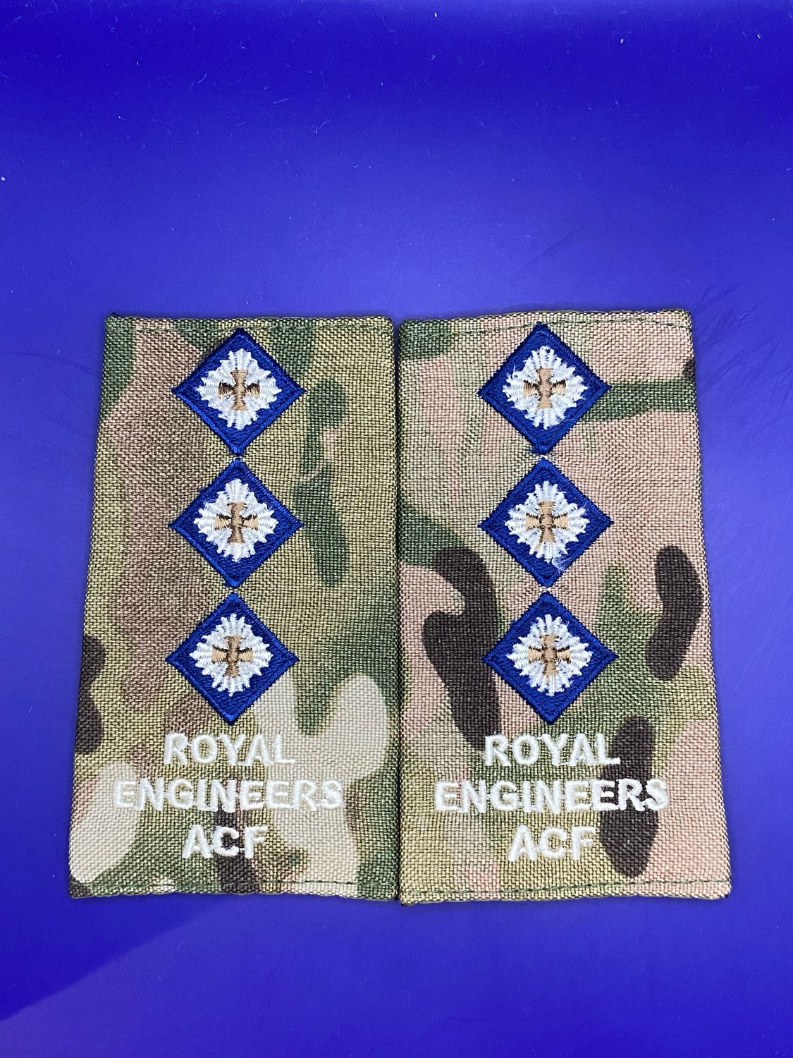 CIIIR MTP ACF Rank Slides - RE Royal Engineers Sapper - Capt Captain