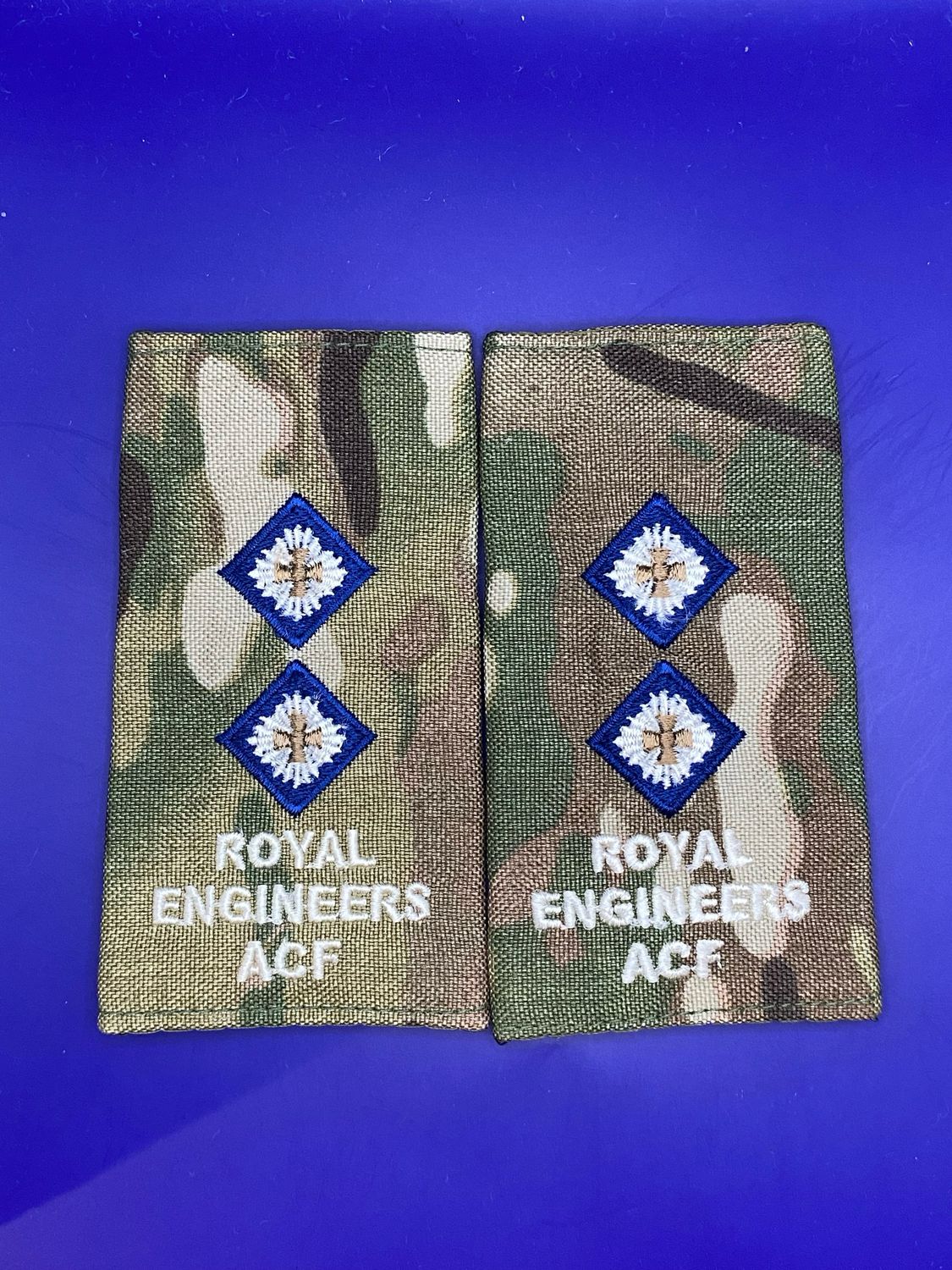 CIIIR MTP ACF Rank Slides - RE Royal Engineers Sapper - Lt Lieutenant