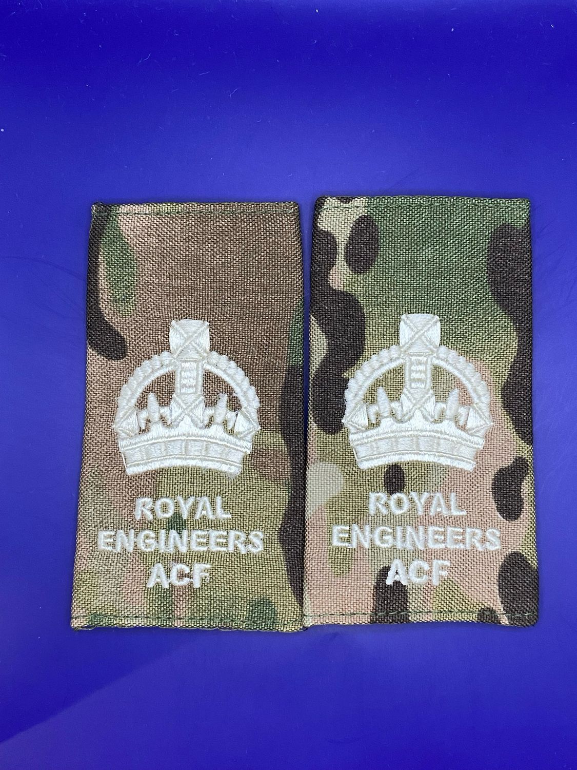 CIIIR MTP ACF Rank Slides - RE Royal Engineers Sapper - WO2 SSM Sergeant Major