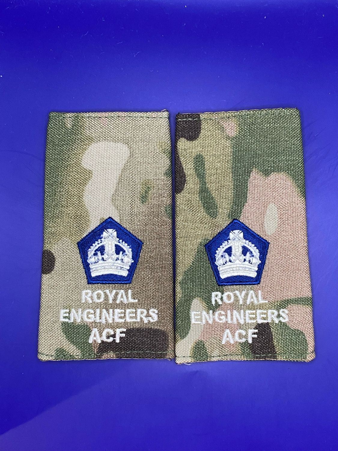 CIIIR MTP ACF Rank Slides - RE Royal Engineers Sapper - Maj Major