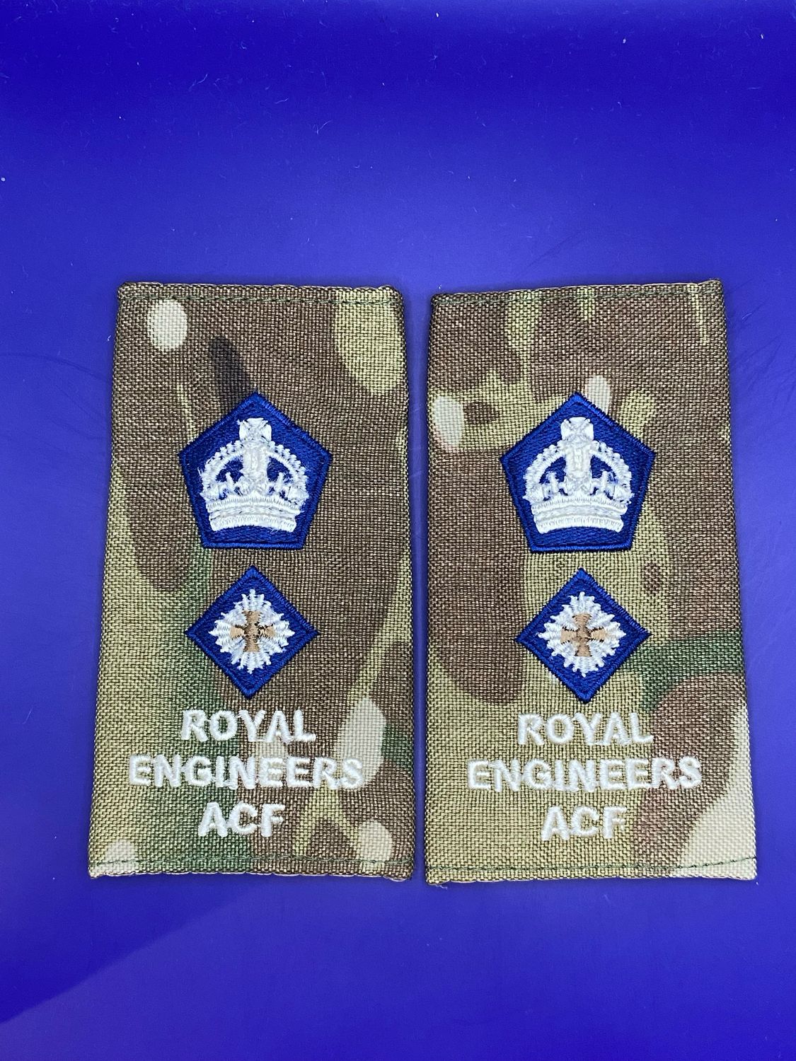 CIIIR MTP ACF Rank Slides - RE Royal Engineers Sapper - Lt Col Lieutenant Colonel