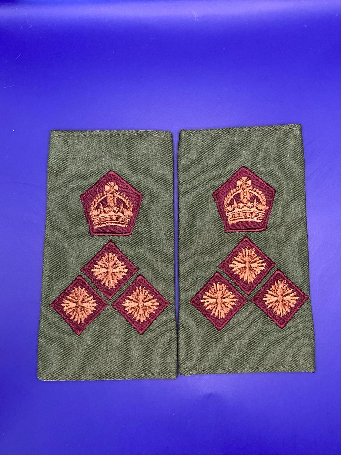 Royal Army Medical Service OG Brigadier Brig Rank Slides RAMS New Medic V2