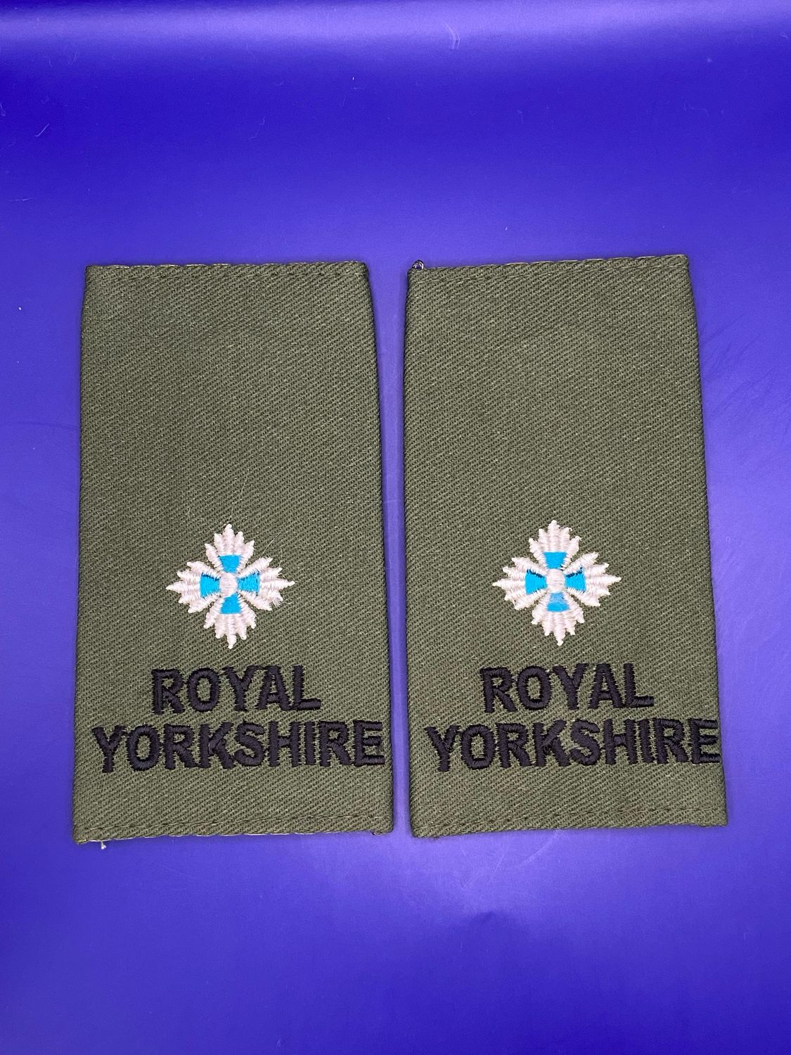 CIIIR OG Rank Slides - Royal Yorkshire Regiment - RYORKS - 2Lt Second Lieutenant