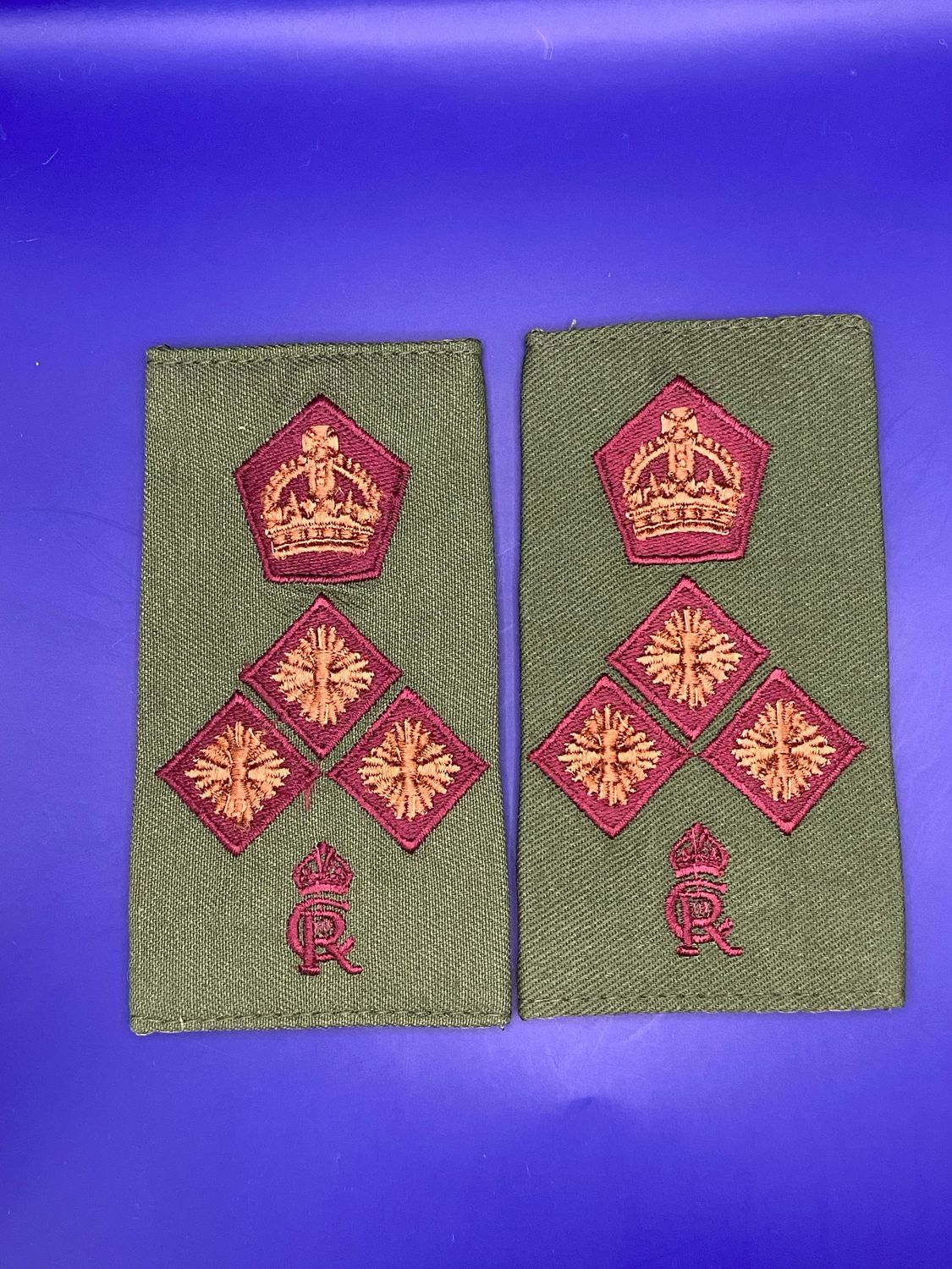 Royal Army Medical Service OG Brigadier Brig Rank Slides RAMS New Medic V2
