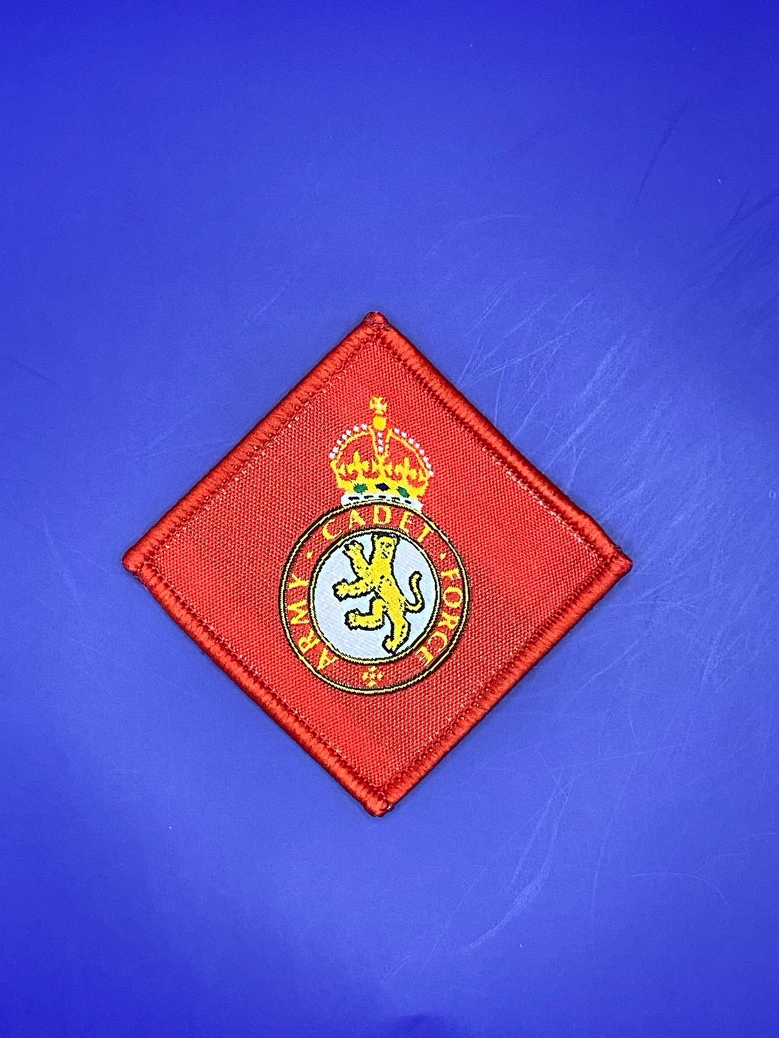 V2 TRF Army Cadet Force ACF Adult Volunteer CFAV Red King Charles Crown CIIIR