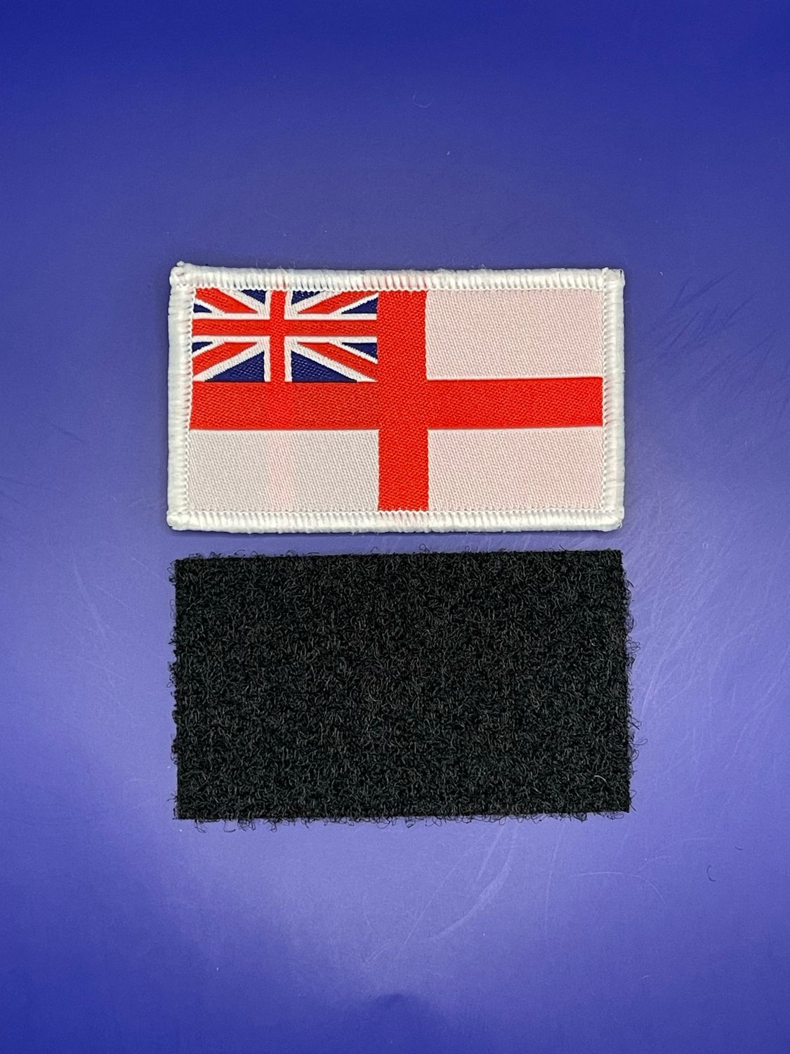 Royal Navy Ensign Flash (Hook and Loop) worn on PCS uniform