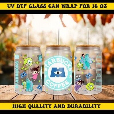 Starbucks Coffee Design-UV DTF Ready To Apply