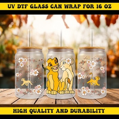 Cartoon Character Design-UV DTF Ready To Apply