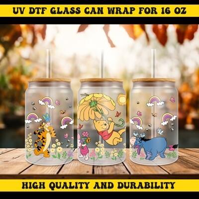 Cartoon Character Design-UV DTF Ready To Apply