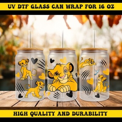 Cartoon Character Design-UV DTF Ready To Apply