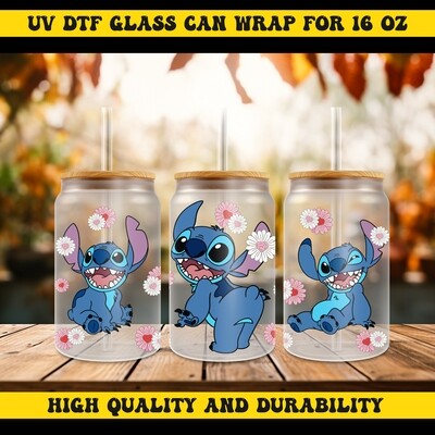 Cartoon Character Design-UV DTF Ready To Apply