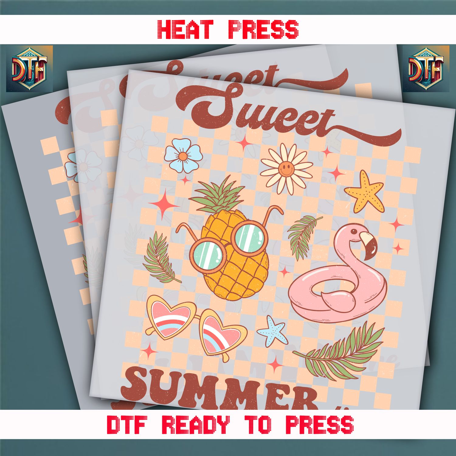 Ready To Press Sweet Summer DTF Transfers