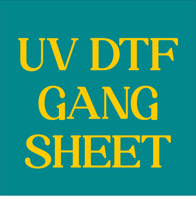 UV DTF GANGSHEET