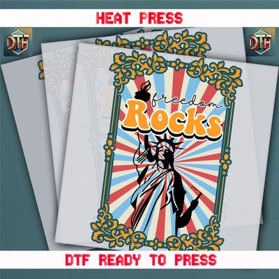 Ready To Press Freedom Rocks Transfers