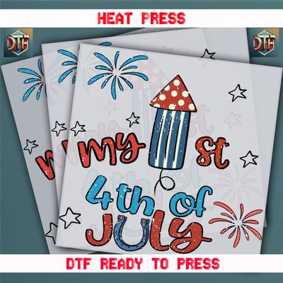 Ready To Press My First 4th Of July Transfers