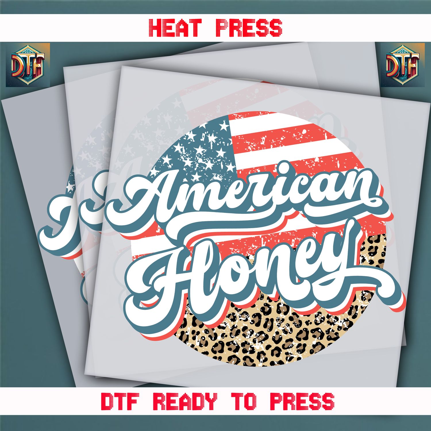 Ready To Press American Honey Transfers