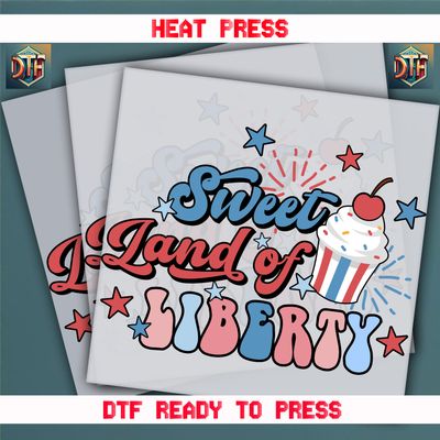 Ready To Press Sweet Land Of Liberty Transfers