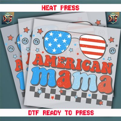 Ready To Press American Mama Transfers