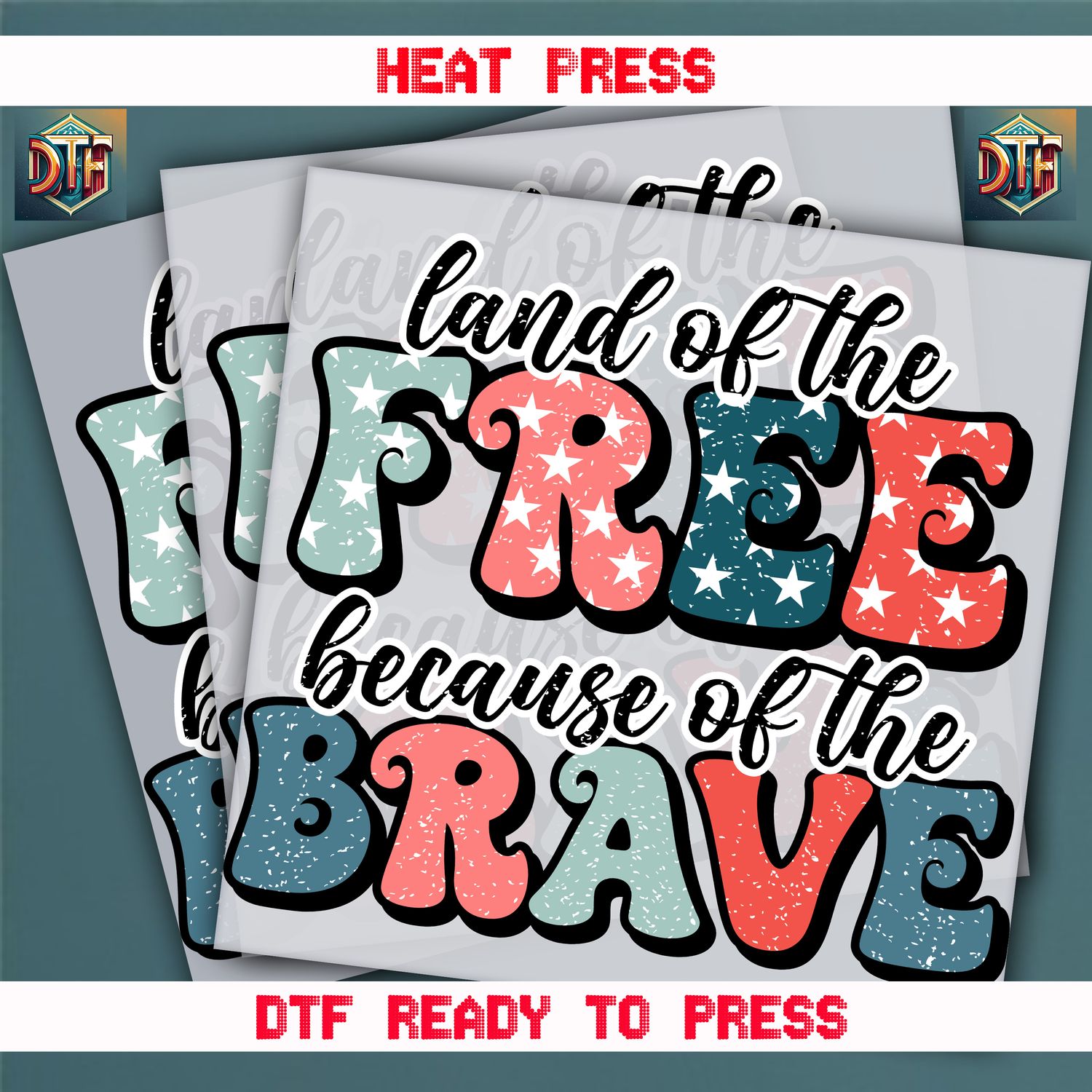 Ready To Press Land Of The Free Because Of The Brave Transfers