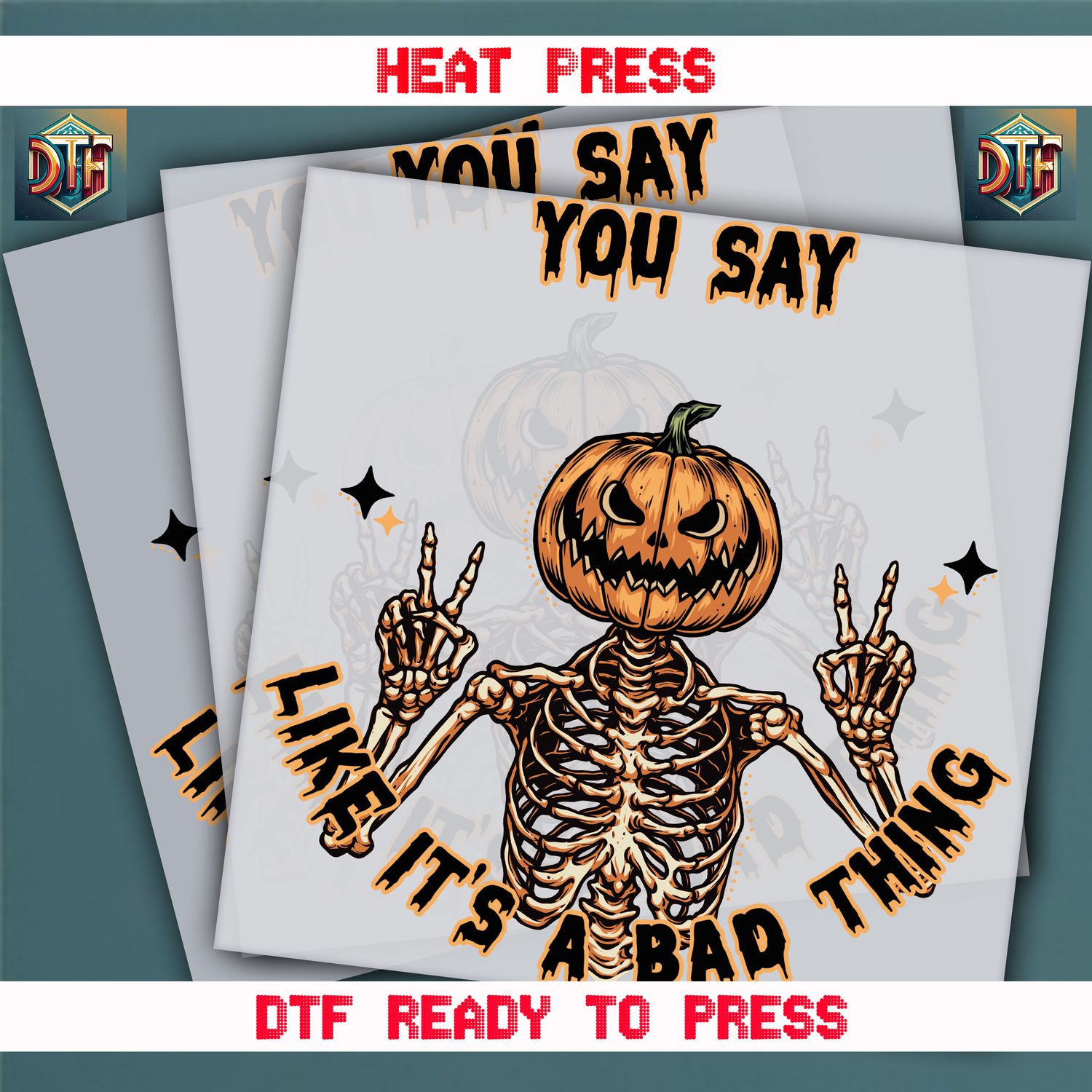 Ready To Press You Like It&#39;s A Bad Thing DTF Transfers