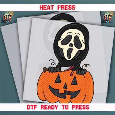 Ready To Press Halloween DTF Transfers