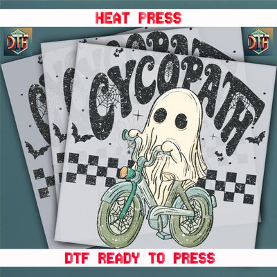 Ready To Press Cycopath DTF Transfers
