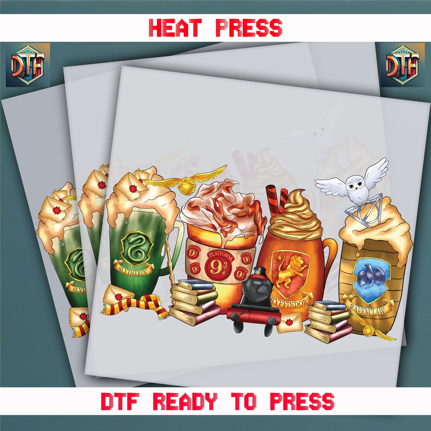 Ready To Press Halloween DTF Transfers