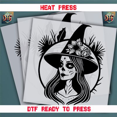 Ready To Press Halloween DTF Transfers