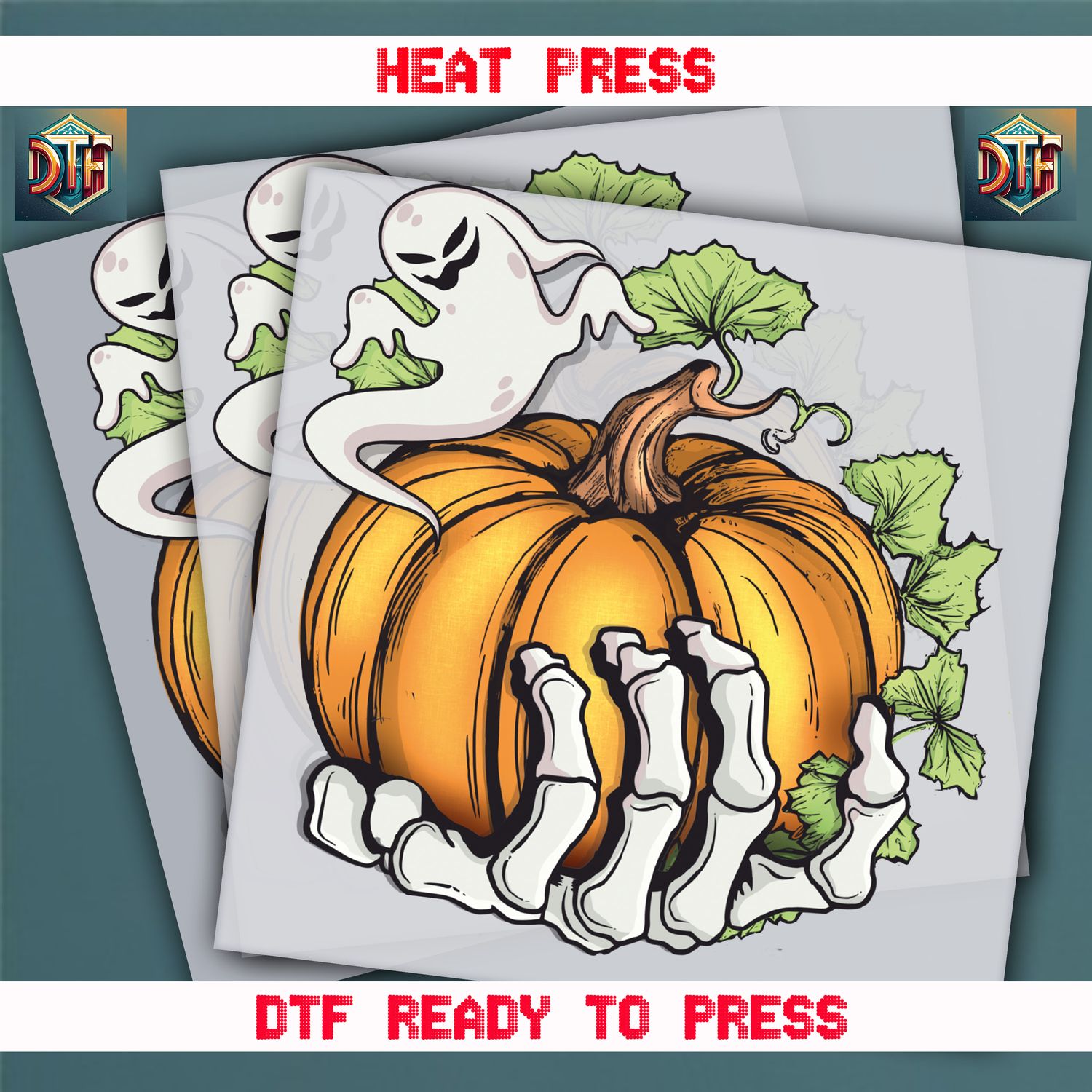 Ready To Press Halloween DTF Transfers