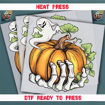 Ready To Press Halloween DTF Transfers