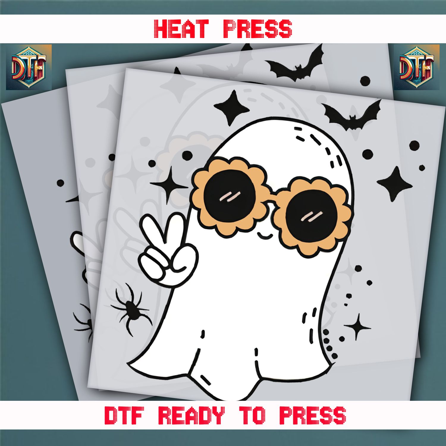 Ready To Press Halloween DTF Transfers