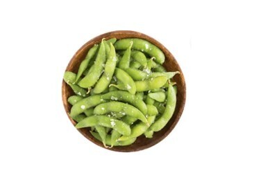 Edamame Beans with Crushed Sea Salt