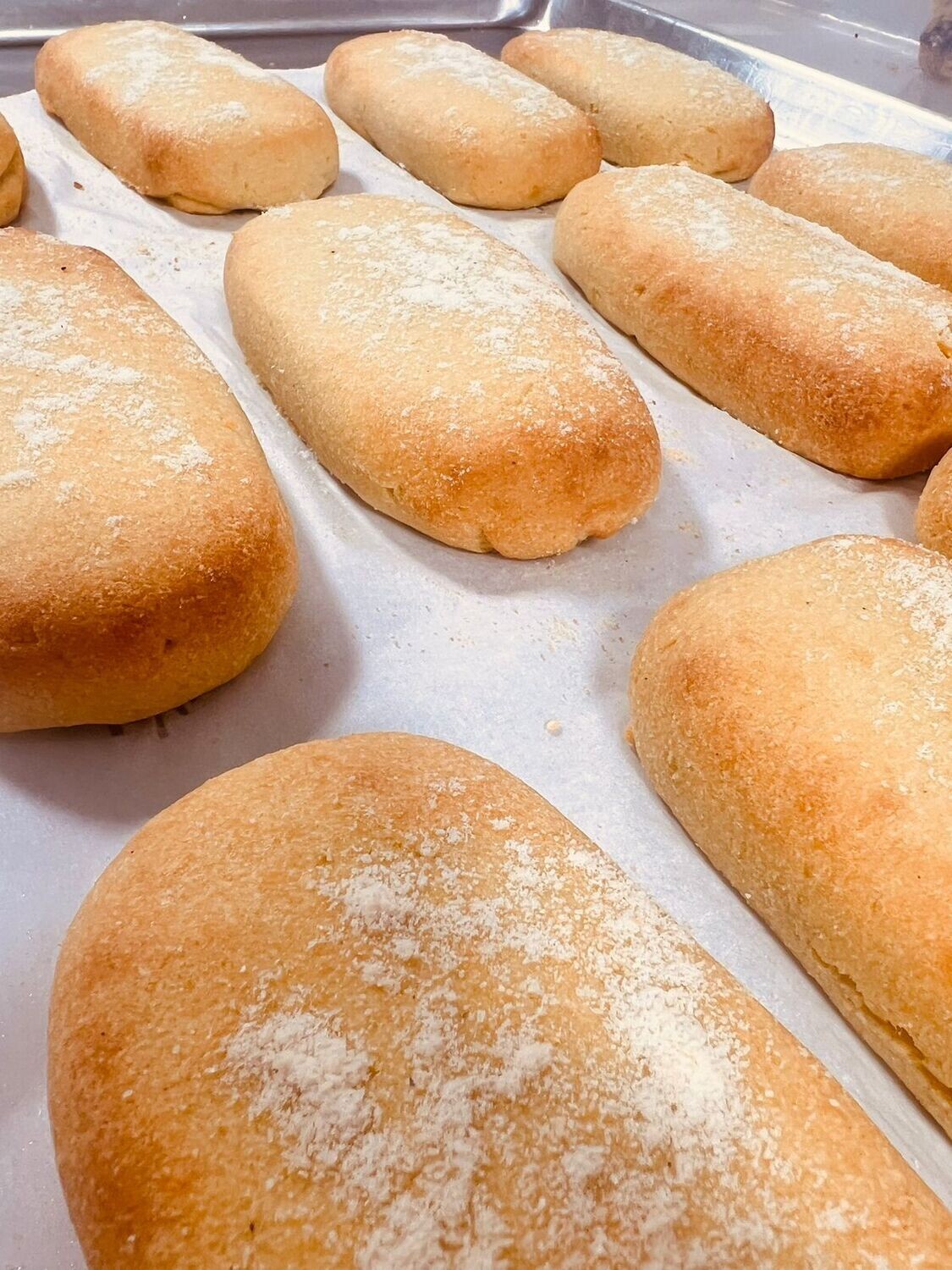 Half a dozen Panini Bread