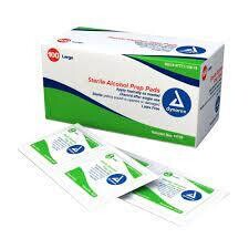 steril alcohol prep pads