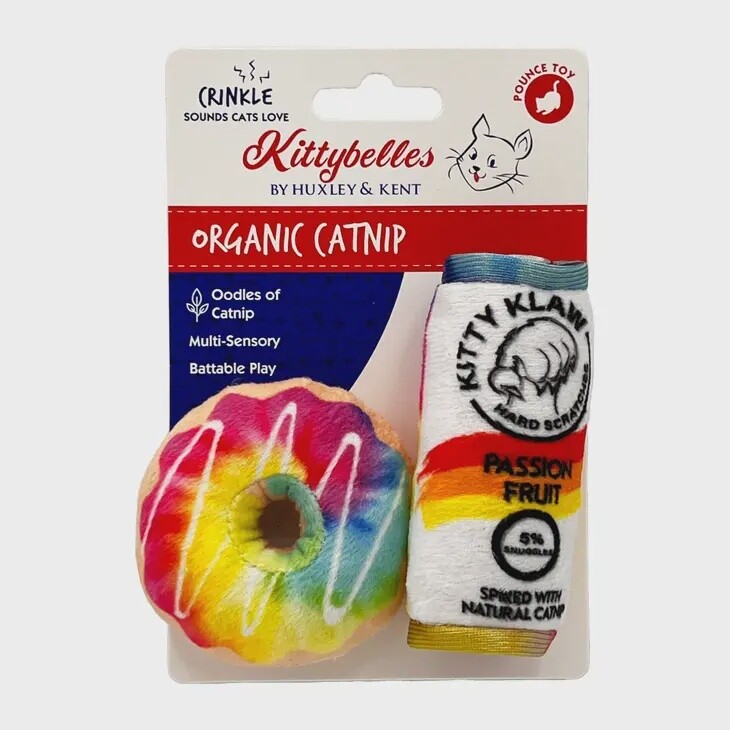 Rainbow Donut &amp; Kitty Flaw Passion Fruit