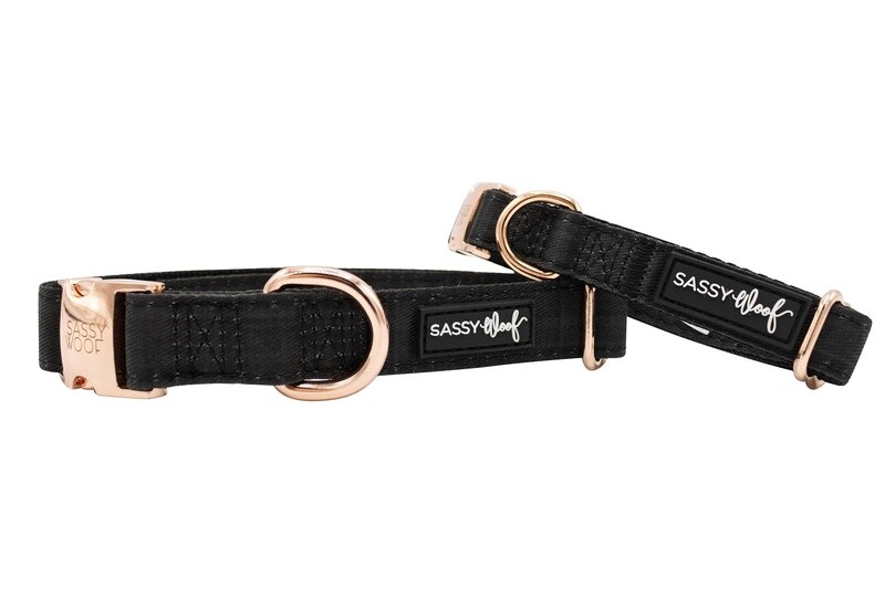 Dog Collar- Baby Got Black