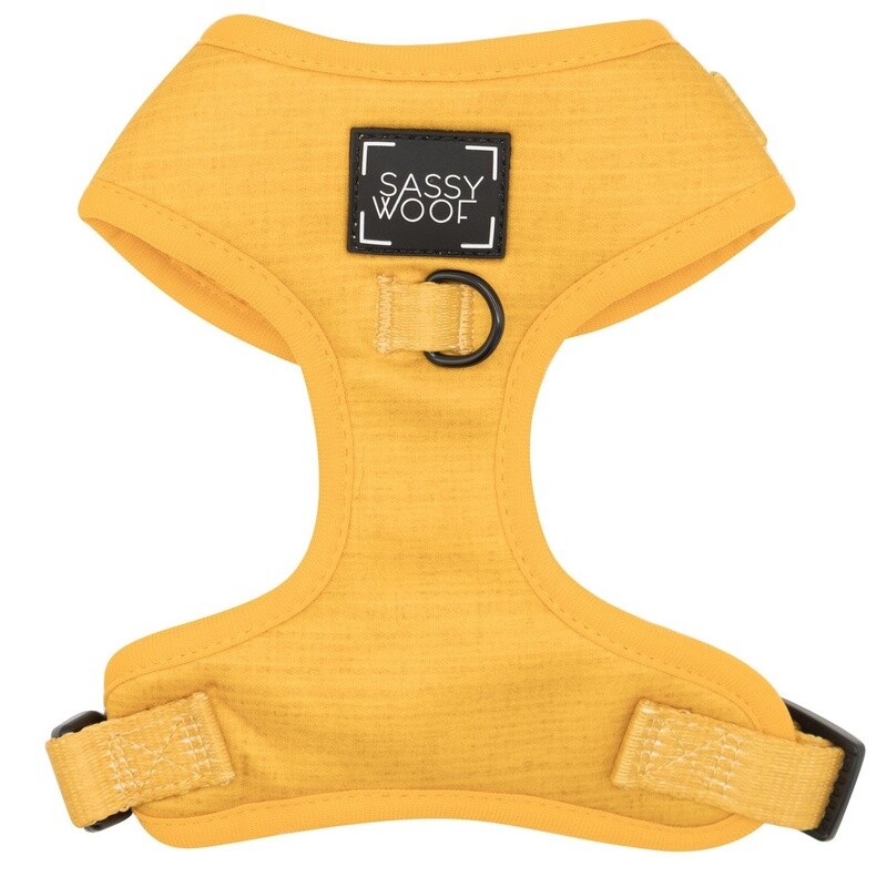 Dog Adjustable Harness- Sunflower Fields