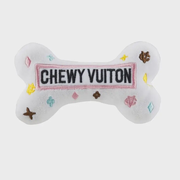 Chewy Vuiton Bone- White